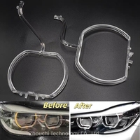 NEW Headlight DRL Tube Acrylic tube Light Bar Tube Guide Light DRL Strip Low Version For BMW 7 Series G11 G12 2016-2018