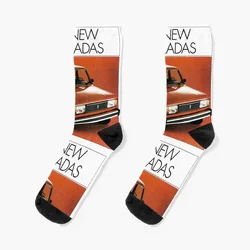 LADA RIVA-Chaussettes drôles personnalisées pour hommes et femmes, Chaussettes Kawaii