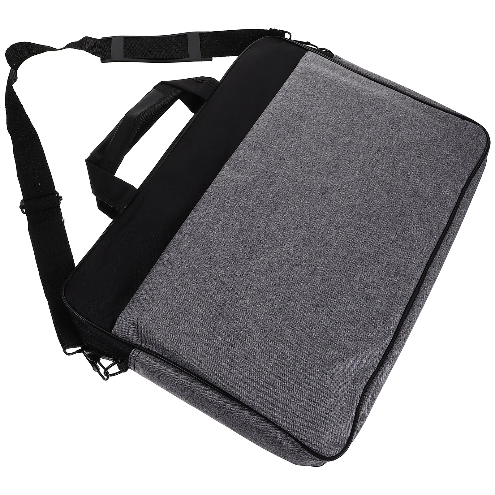 

Laptop Case for 15.6 Inch Notebook Protective Sleeve Gray Scratch Resistant Wear Polyester Lightweight Portable Computer Bag