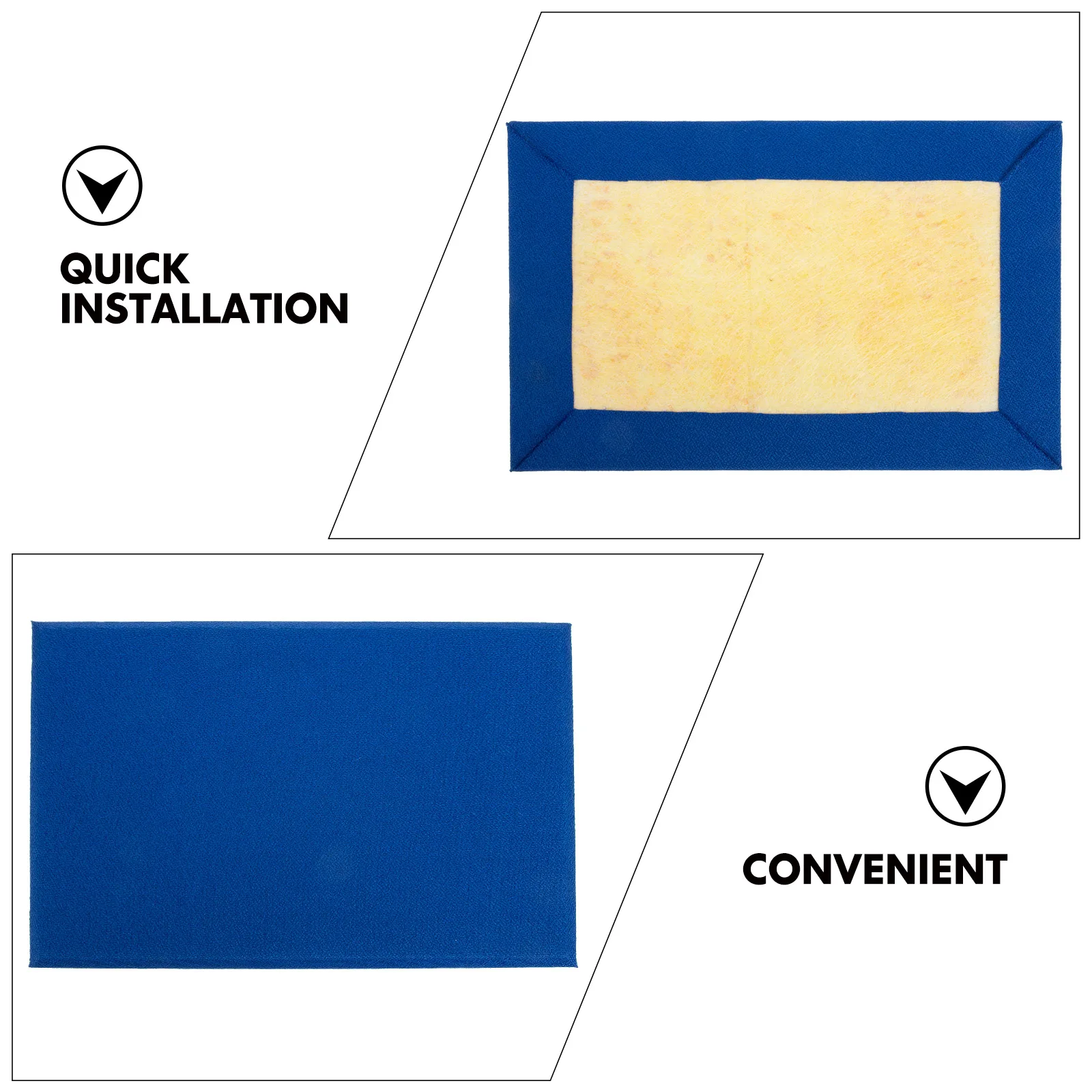 

Sound Insulation 250x300x25mm Insulation Board Acoustic Panel KTV Wall Noise Reduction Tool Soundproofing