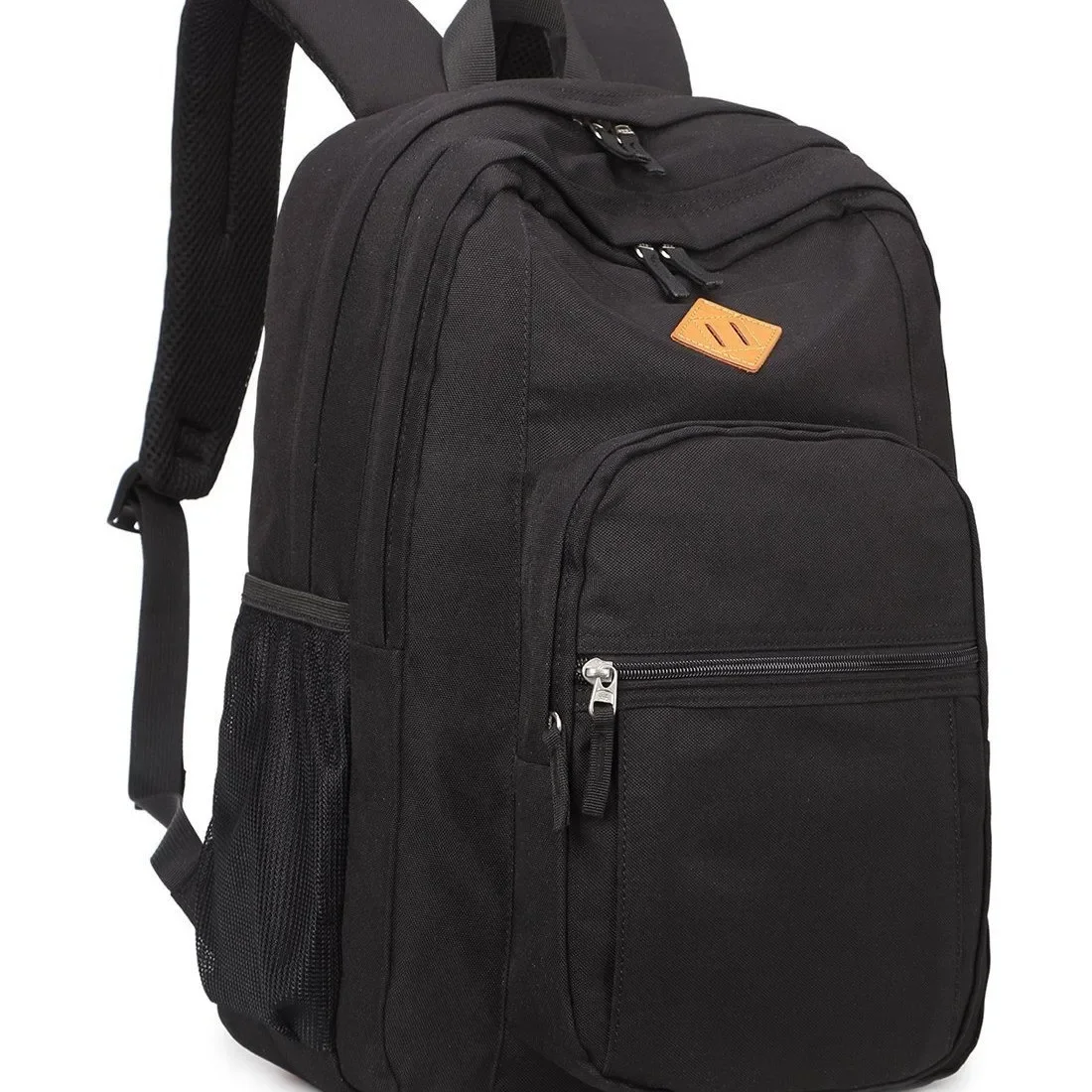 

ElegJrn Classical Basic Travel Backpack For School Water Resistant Bookbag