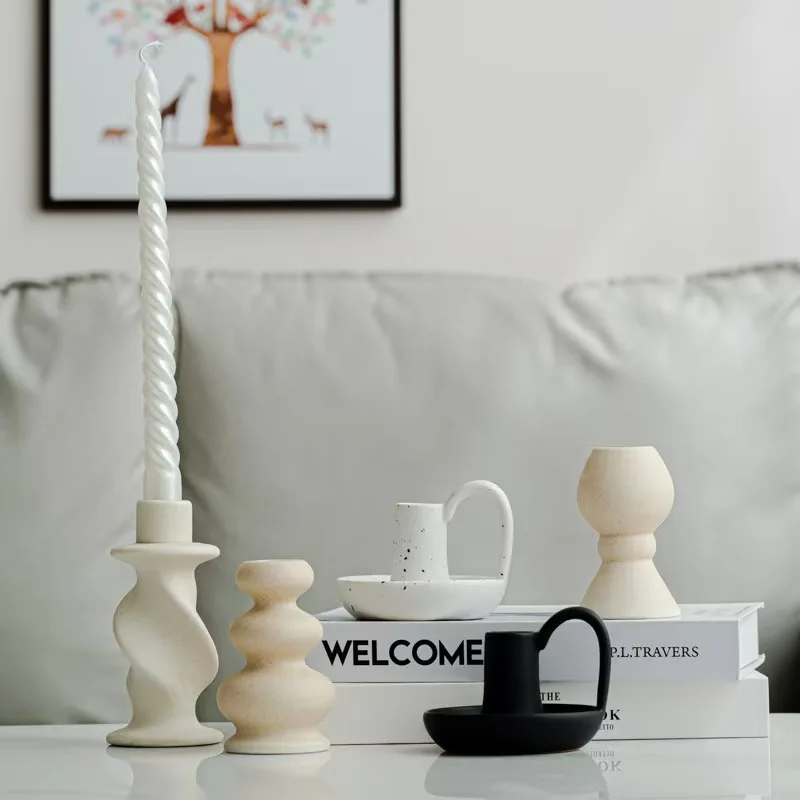 

‌Adorable Candle Stand - Creative Table Decoration for Dinner & Worship Use