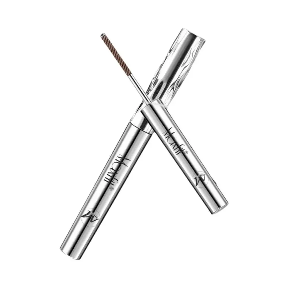 Rímel de ondulação de longa duração, à prova de manchas, não aglomerado, maquiagem para os olhos, fibra de seda preta, rímel de ondulação longa, cosméticos