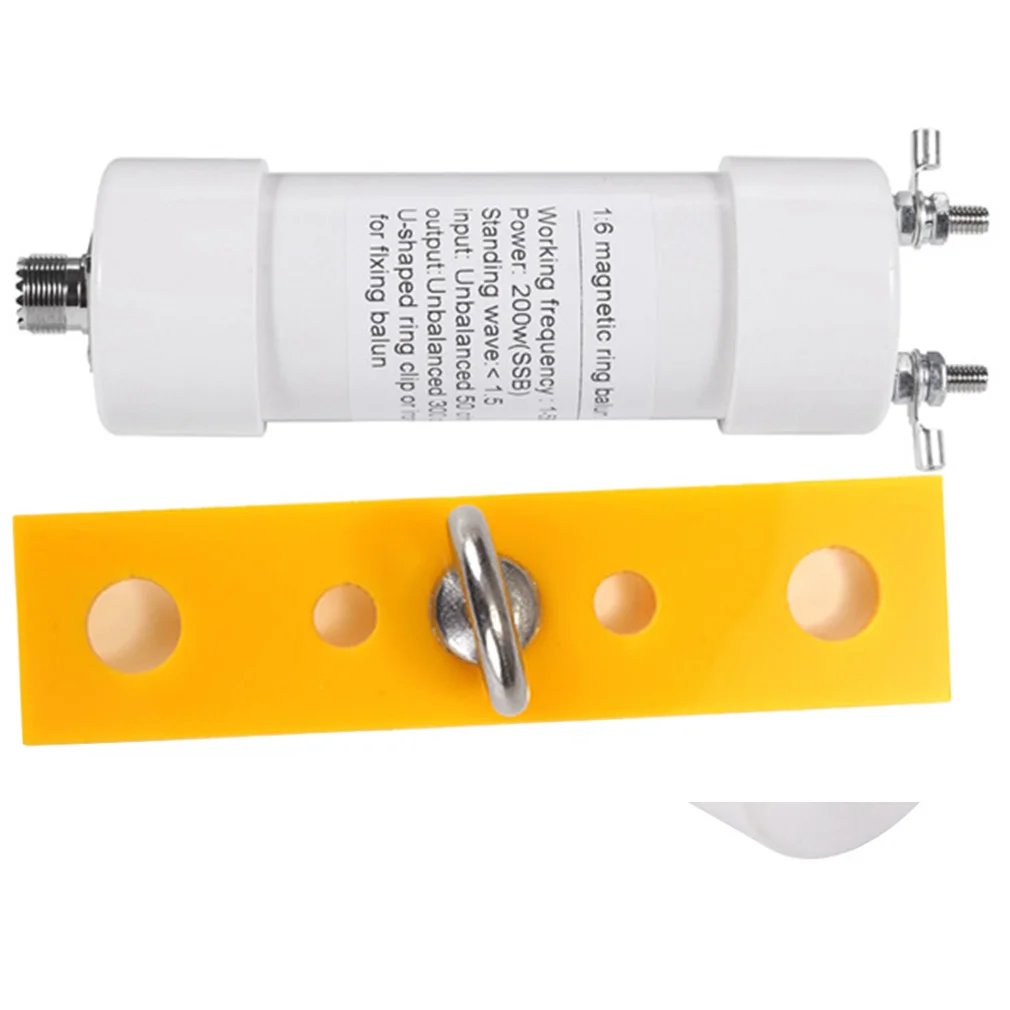 Hot 1-56MHz Input 50Ω to Output 200Ω 1:4 100W Balun Antenna for Shortwave SSB AM FM Dipole/Windom Antenna-A86Z Dropshipping