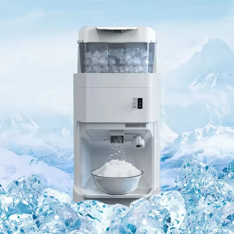 Commercial Ice Breaker, Electric Snow Cone Machine, Small Household Smoothie Machine