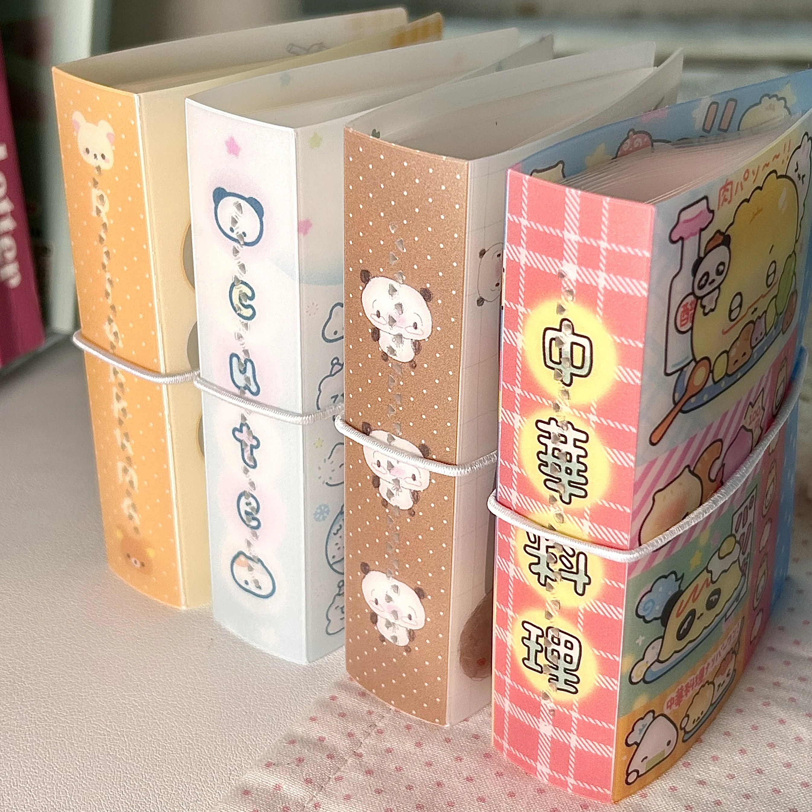 M5 Organizer Album Notes Idol Cards Photos Name Card Holder Cute Stickers Organizer Minimalist Style Storage book