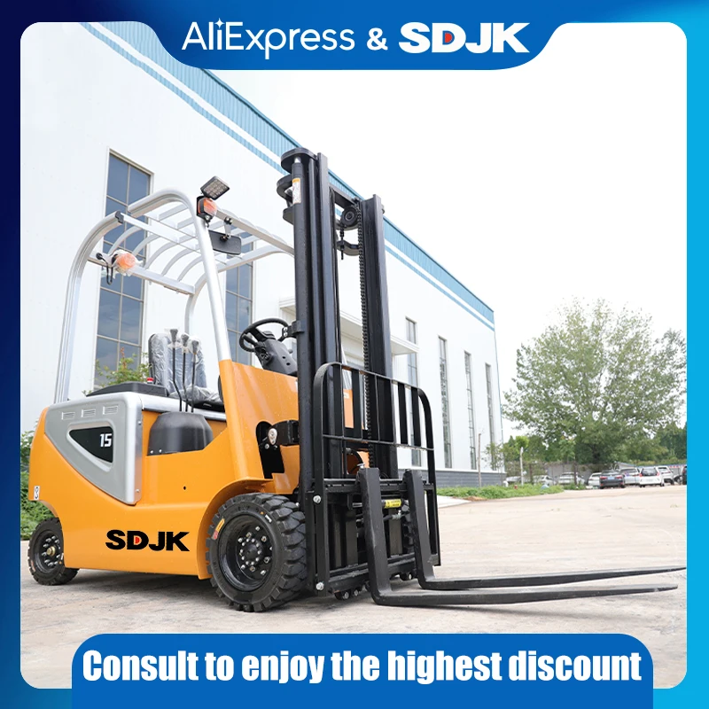 2-ton electric forklift warehouse handling factory direct sales can be customized balanced forklift ISO9001 certification