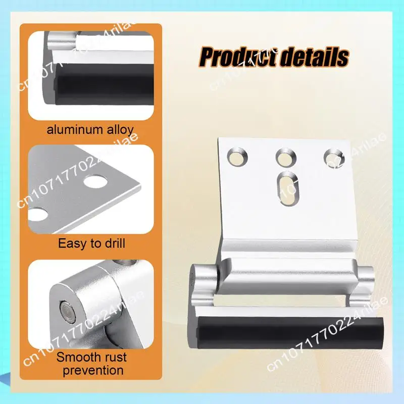 

A17Z 3 Pcs Door Reinforcement Lock,Aluminium Alloy U Door Reinforcement Lock 3Inch Security Door Lock Home Proof Door Stopper