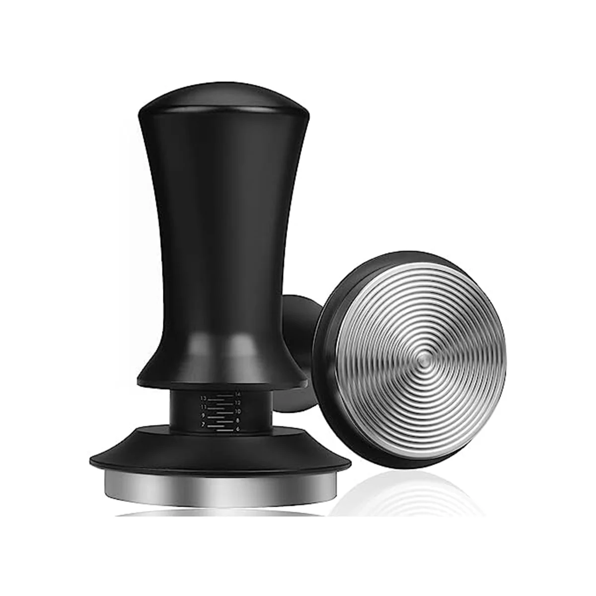 Espresso Tamper Coffee Tamp 53mm, Spring-Loaded Constant Pressure Espresso Tamper Set,for Barista Coffee Lovers