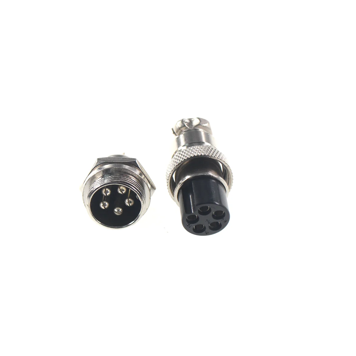 1Set GX20 2/3/4/5/6/7/8/9/10/12/14/15 Pin 20mm Male + Female Circular Nut Type Wire Panel Aviation Connector Socket Plug