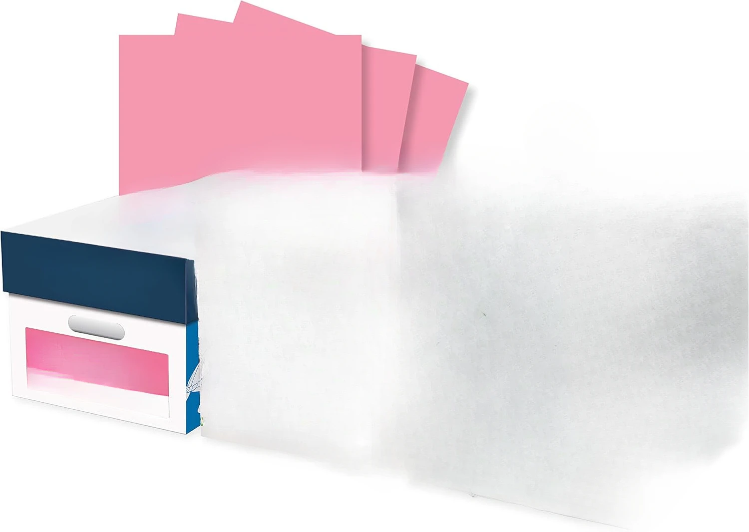 Colored Paper, 20 lb Cherry Printer Paper, 8.5 x 11-10 Ream (5,000 Sheets) - Made in the USA, Pastel Paper, 102210C