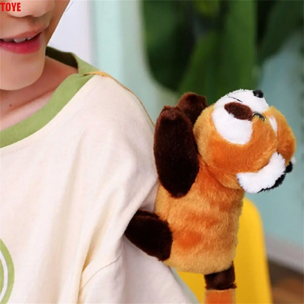 

Мягкие игрушки, магнитное плечо, плюшевая панда, тигр, клипса на плечо, плюшевая кукла, декоративный енот, животное, плюшевая игрушка для мальчиков и девочек