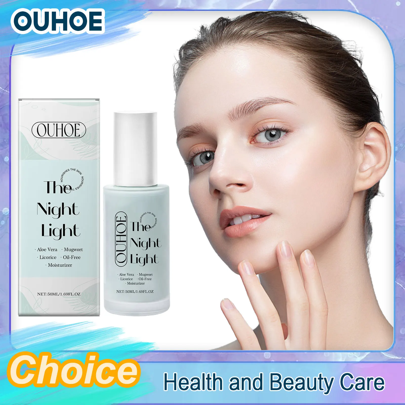 

Moisturizing Face Cream Smooth Firm Shrink Pores Lifting Brightening Repair Dry Skin Rejuvenation Hyaluronic Acid Night Lotion