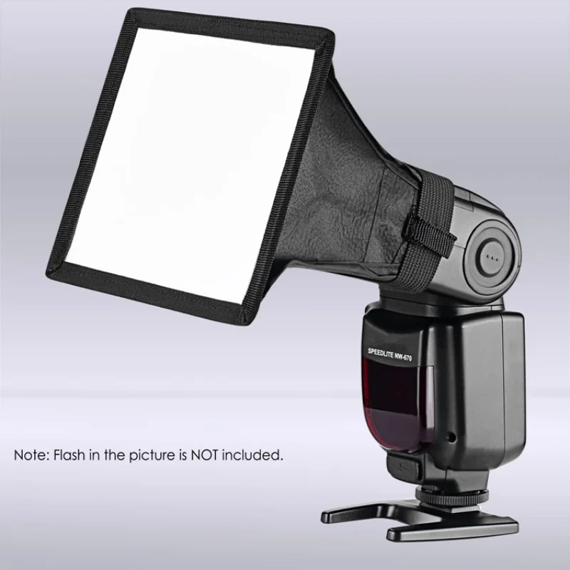 Draagbare vierkante snelle strip camera fotografie studio flitser led-licht diffuser verlichting softbox voor softbox Godox Speedlight