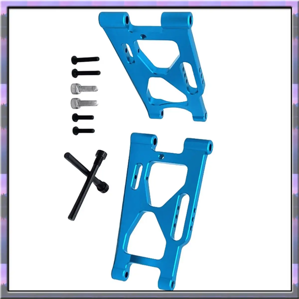 Kit de brazo oscilante inferior trasero mejorado para coche A49U RC, accesorios para coche MJX 1/7 7303 RC