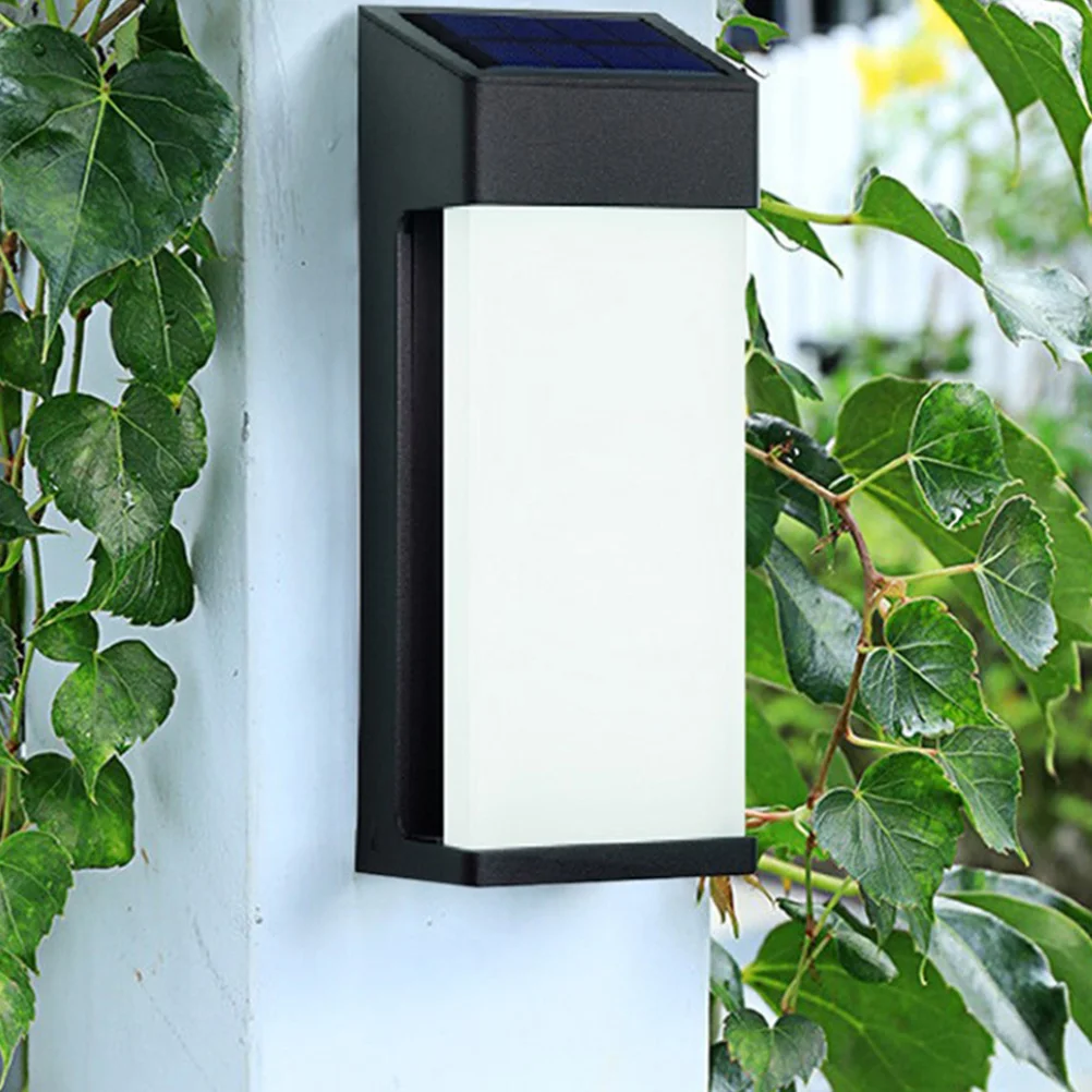 

Powered Led Wall Light Waterproof Outdoor Garden Solar Lamp Motion Sensor Light For Front Yard Courtyard Pathway Lighting