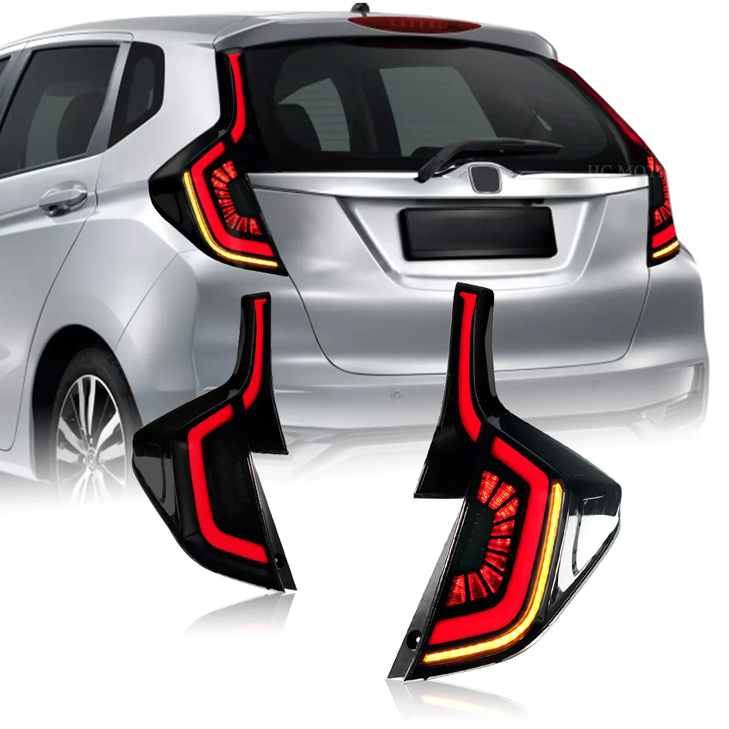 

HCMOTIONZ is suitable for Fit FIT/JAZZ 14-21 LED modified tail light assembly