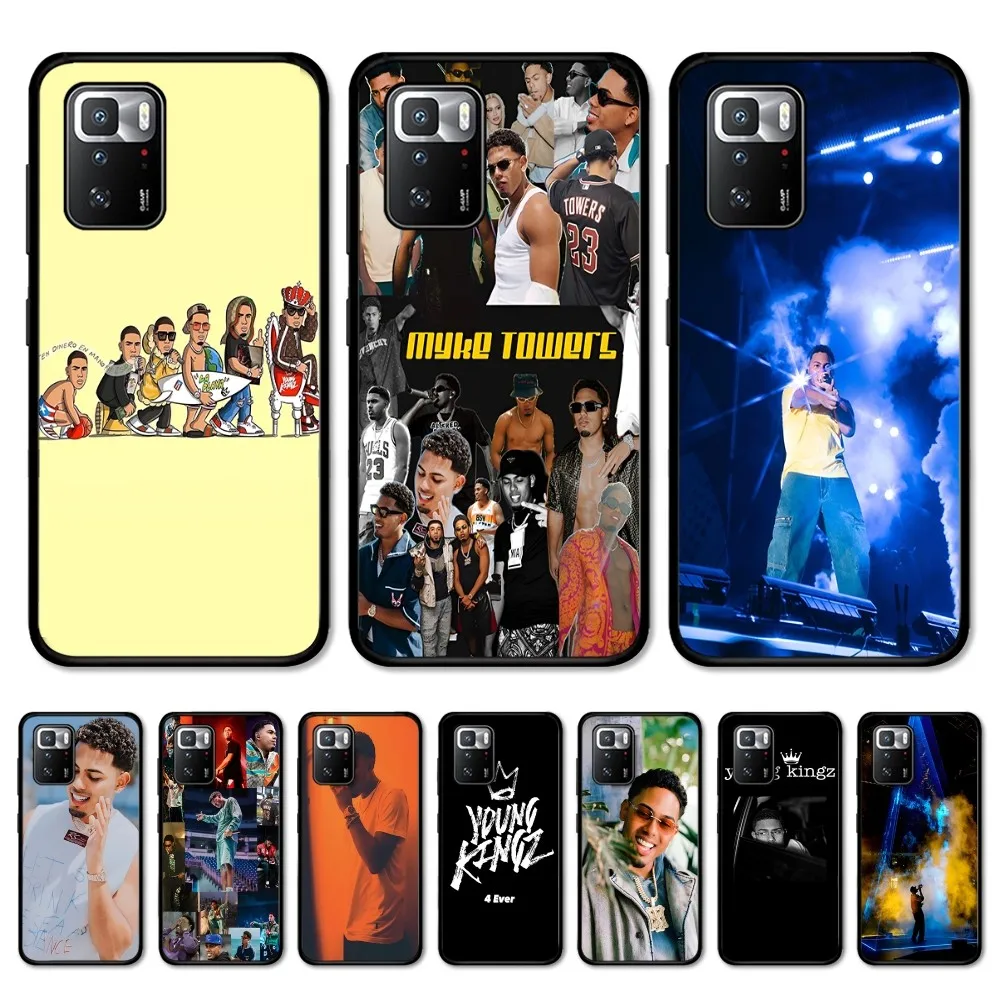 

Rapper M-Myke T-Towers Phone Case For Redmi 5 6 7 8 9 10 Plus Pro 6 7 8 9 A GO K20 K30 K40 Pro Plus F3 Fundas