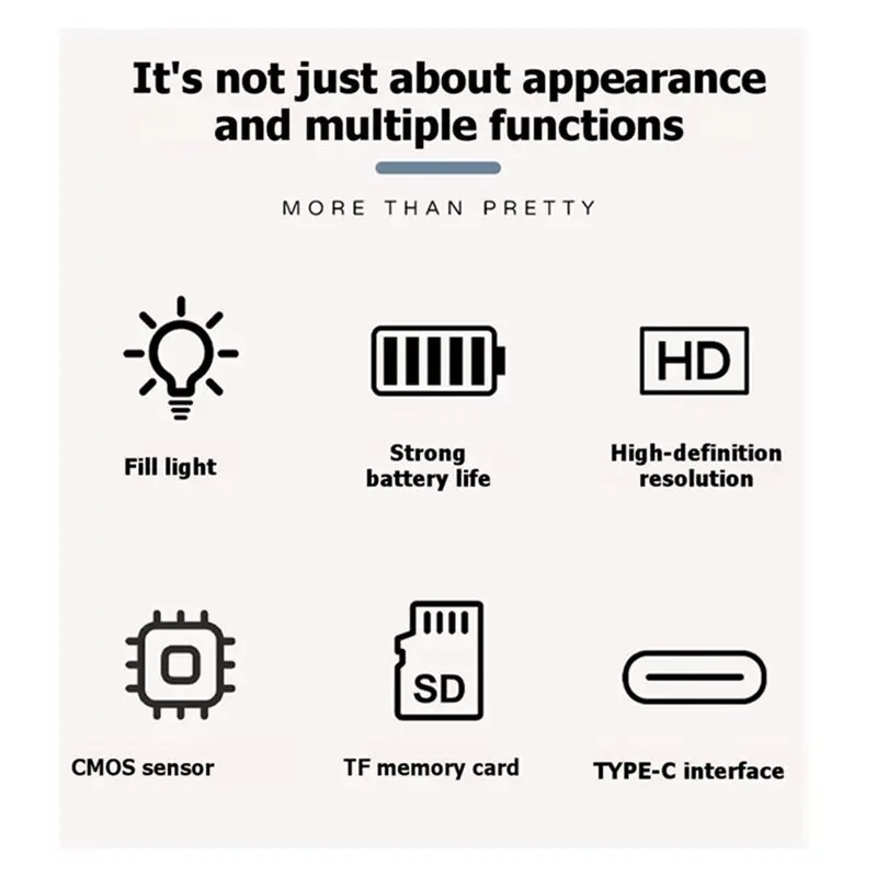 【HOT A69Z!】Mini Screenless Retro Digital Camera 8MP HD LED Flash 3 Filter Effects Portable CCD Camera For Camping Photo Flash