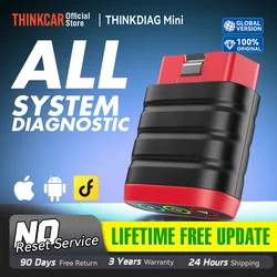 THINKCAR THINKDIAG MINI Auto OBD2 Bluetooth Scanner Full System Diagnostic All Car Lifetime Free Automotive Diagnosis Scan Tool