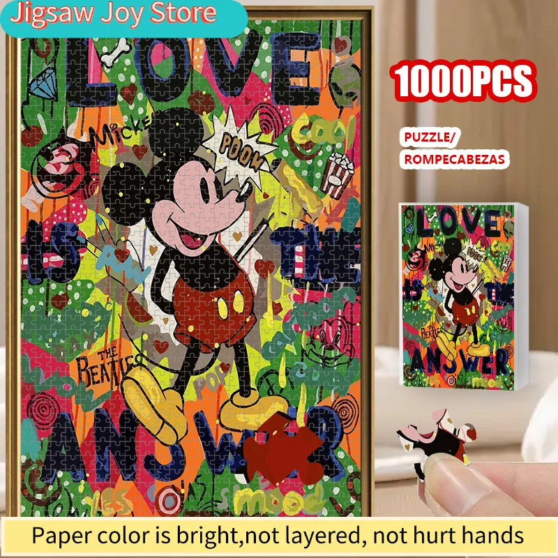 

A Colorful Jigsaw Puzzle Themed 'Love Is The Answer' for Adults And Families, Measuring 50.8X76.2 cm. It Features Vibrant Artw