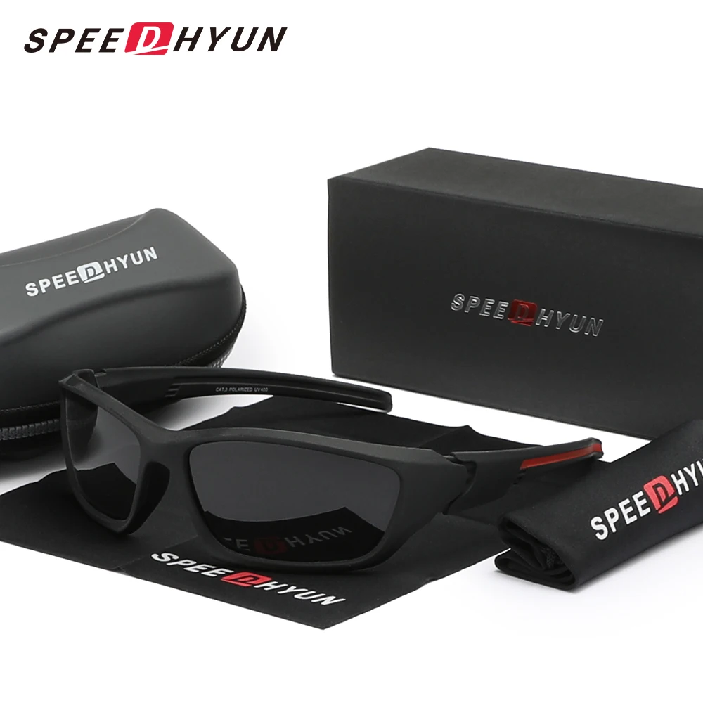 SPEEDHYUN Hot Selling Sunglasses Men's Glasses Men's Brand High Quality Mirror Men's Driving Glasses UV400