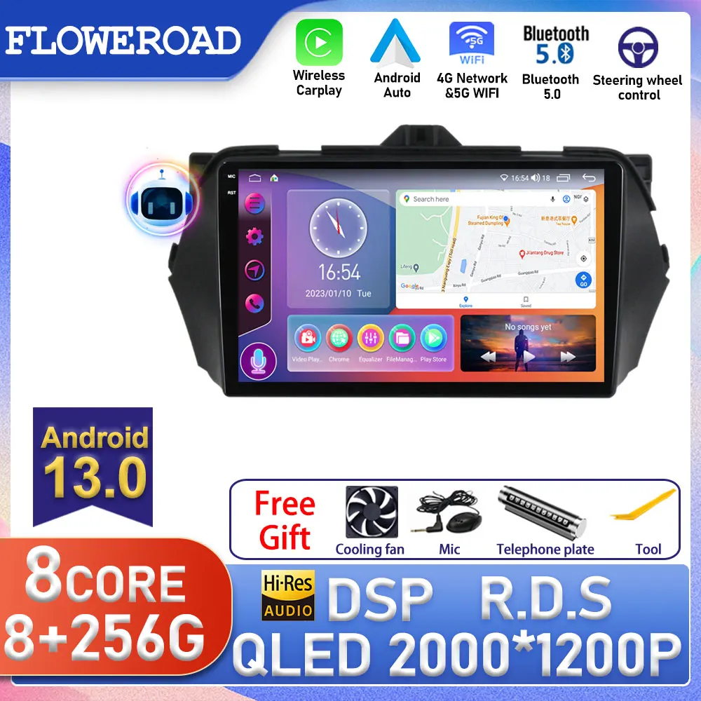 

For Suzuki Alivio Ciaz 2014 - 2019 Android Car radio Carplay Android auto Car stereo Multimedia player 4G wifi DSP Autoradio