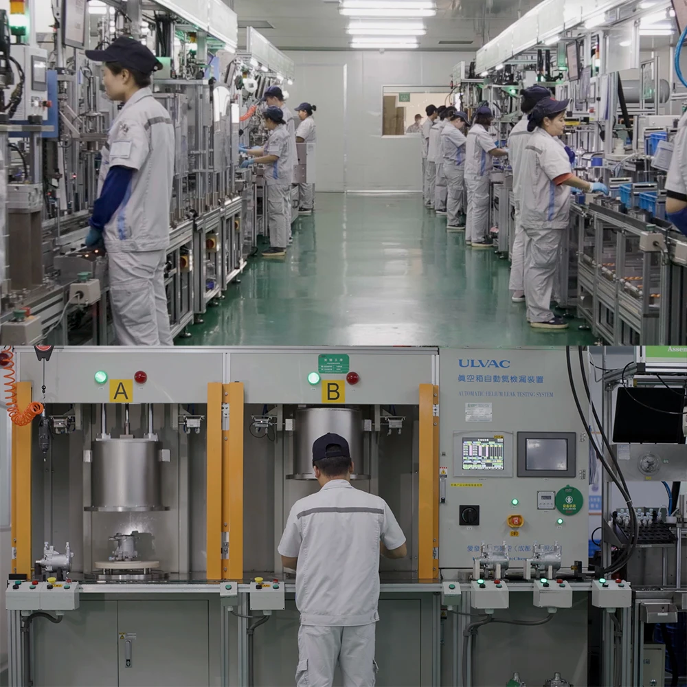 New Universal 12V 24V Electric DC Compressor for Car & Truck Air Conditioning Systems R134A Auto Electric AC Compressor