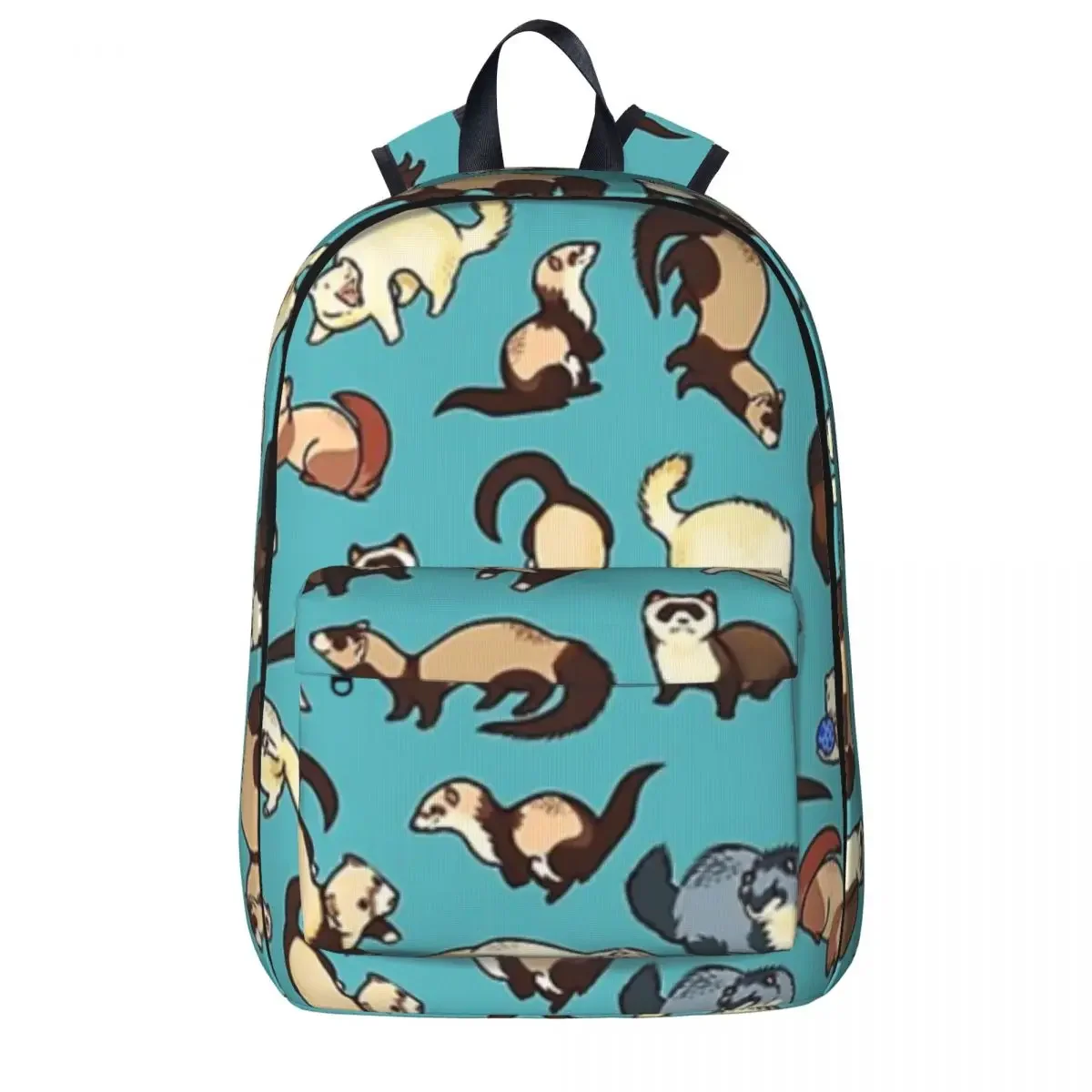 

Cat Snakes In Blue Backpack Casual Children School Bag Laptop Rucksack Travel Rucksack Large Capacity Bookbag