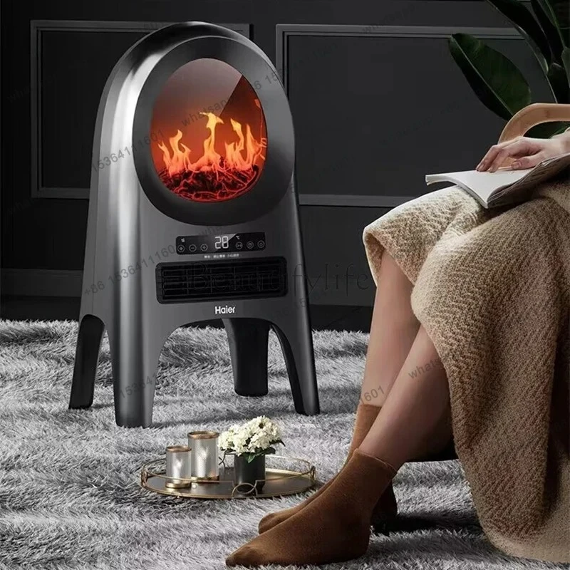 Heater Fireplaces Home Living Room Heater  Fireplace Simulated Flame Heater Free-standing Office Oven
