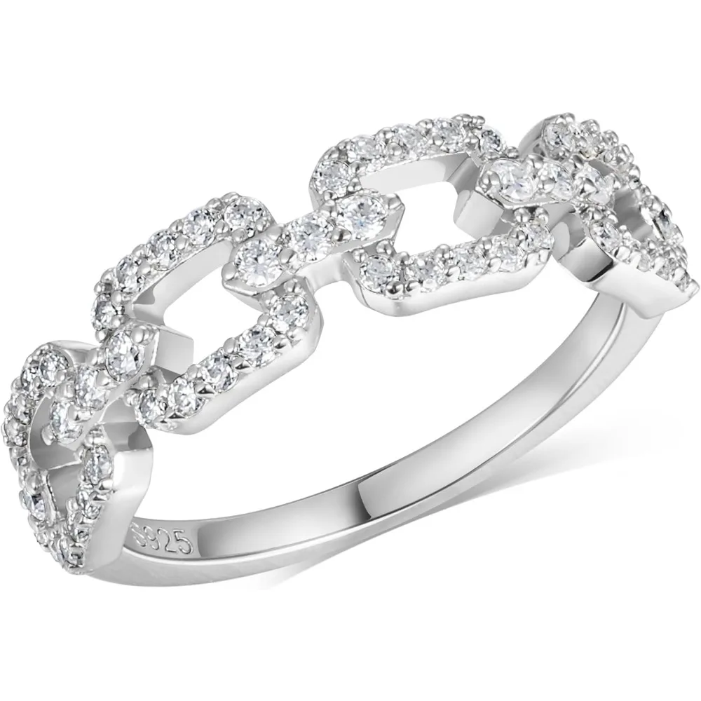 

Ring 925 Sterling Silver 14K Gold Plated Moissanite For Men Women Classic Wedding Anniversary Bands 14k Gold Plated Woman Ring