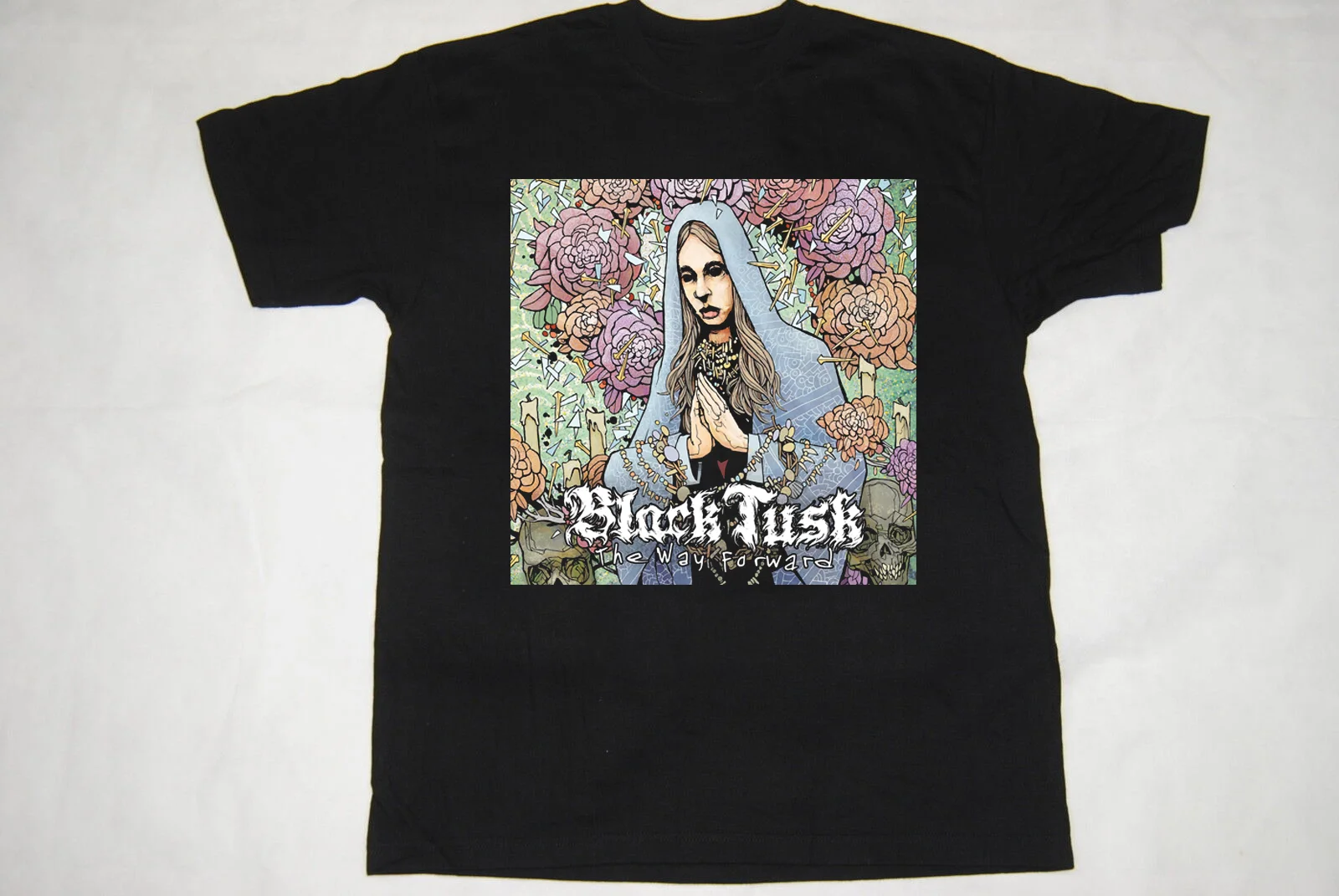 Black Tusk Black T-Shirt Cotton Full Size Unisex S-5XL JH107