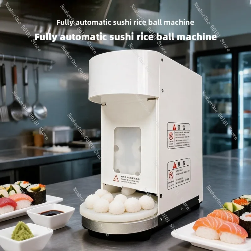 Commercial Automatic Sushi Rice Ball Machine, High Speed Forming Press Equipment for Restaurant Japanese Food