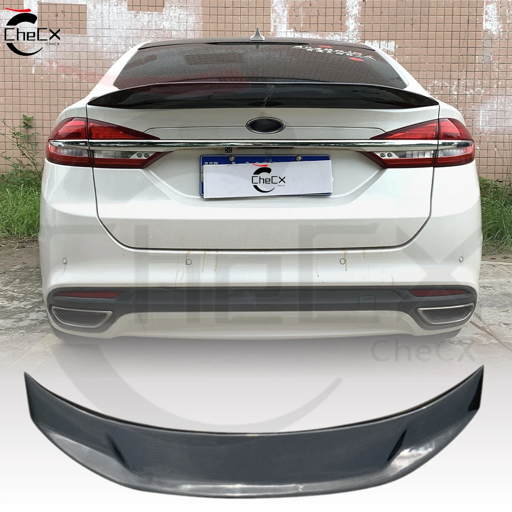 Suitable For Ford Mondeo/Fusion 2013 2014 2015 2016 2017 100%High Quality JDM Style Carbon Fiber Rear Wing Spoiler Tail