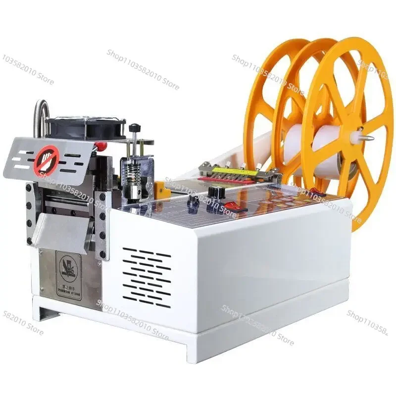 Automatic Computerized Rope Cutting Machine Cold and Hot Zipper Cutting Ribbon Cutting Webbing Machine 110/220V