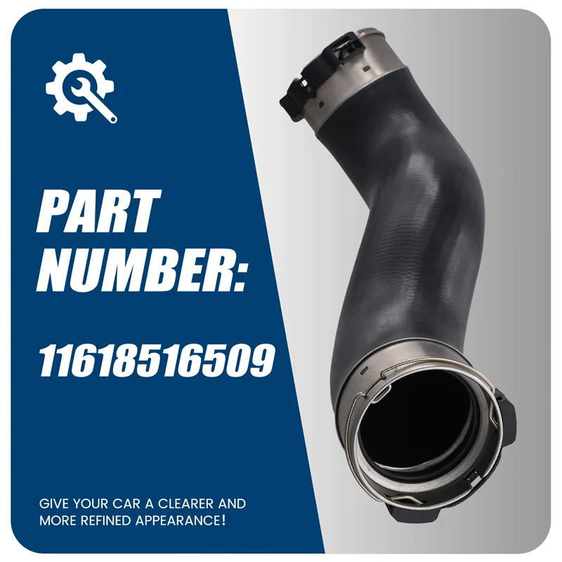 Per BMW 5 6 7 Serie F10 F11 F12 F13 2010-2015 11618516509 Auto Turbocompressore Intercooler Carica Tubo di Aspirazione Aria-[A04I]