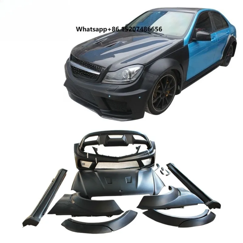 Black Series Semi Carbon Fiber Body Kit New Condition