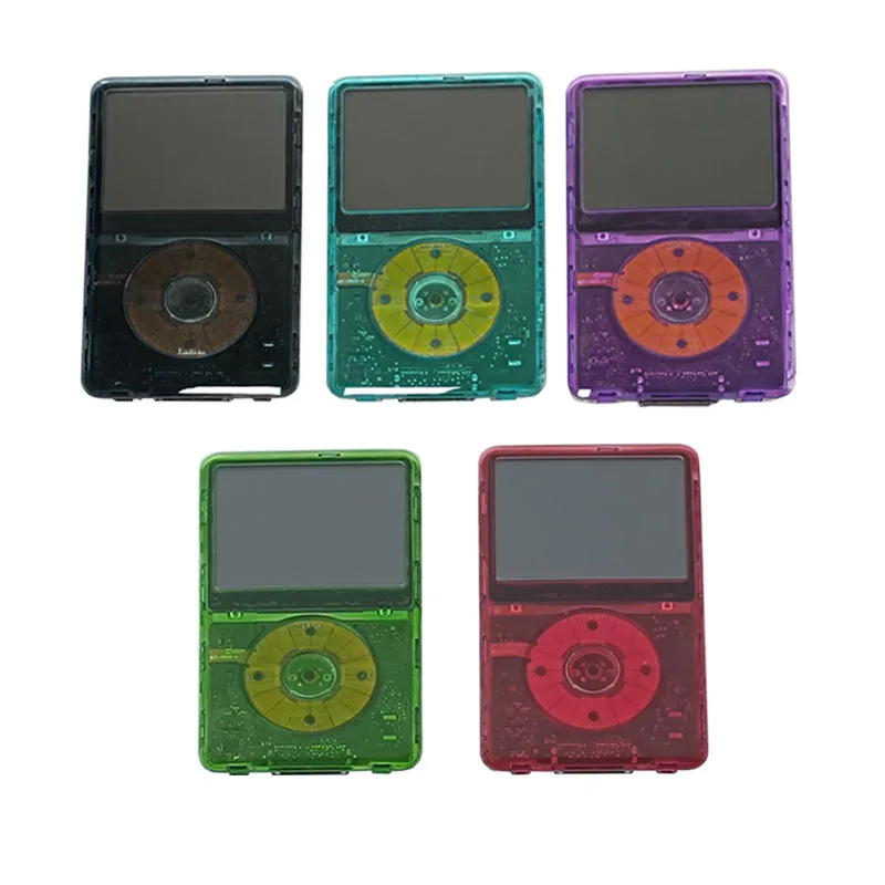 

Clear Red Green Grey Blue Purple PlasticFront Faceplate Housing Case ClickWheel Button Key for iPod 6th 7th Classic 80GB120G160G