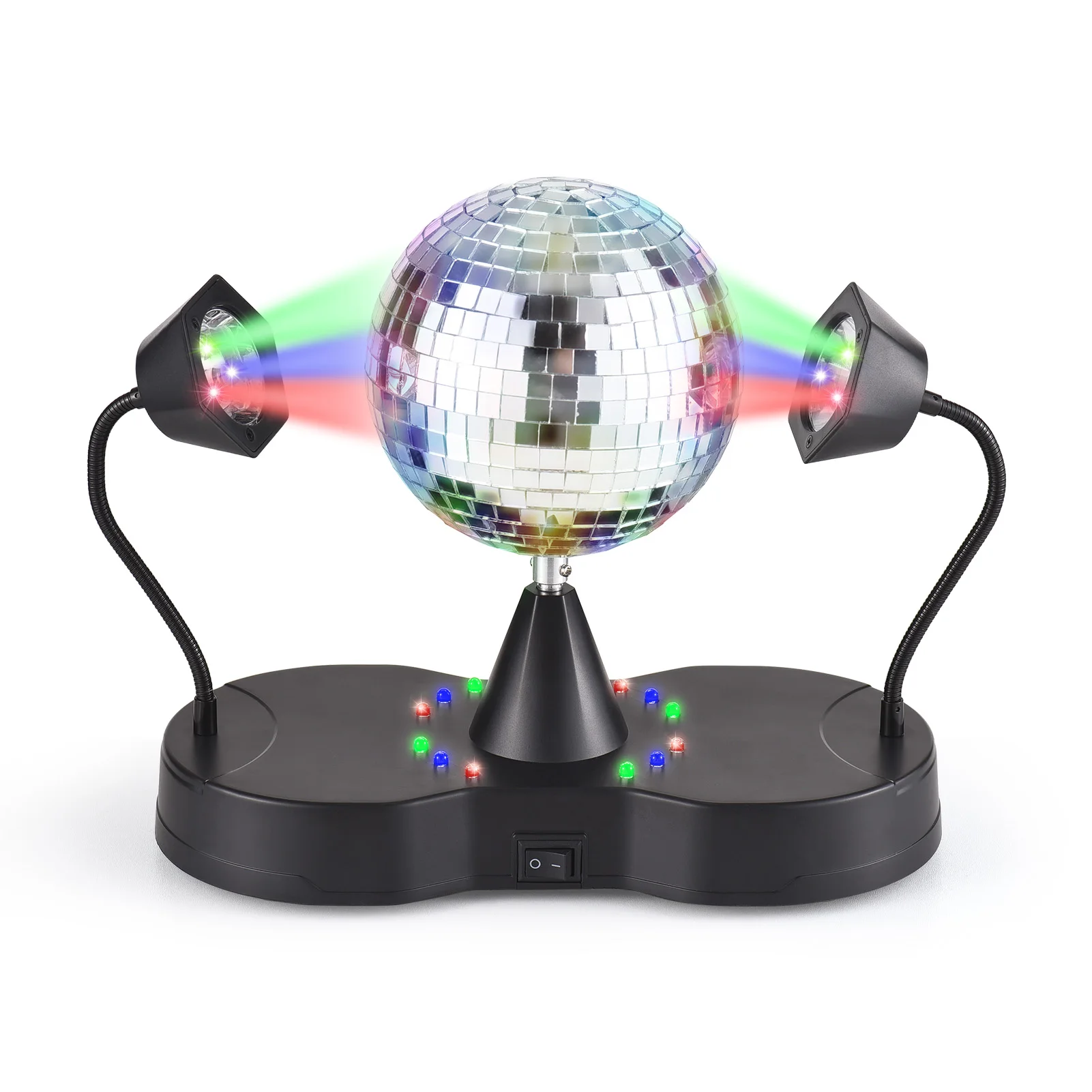 

Disco Ball Light RGB Strobe Light Rotating Disco Ball Party Decorations DJ Light Accessories for Home Karaoke Halloween