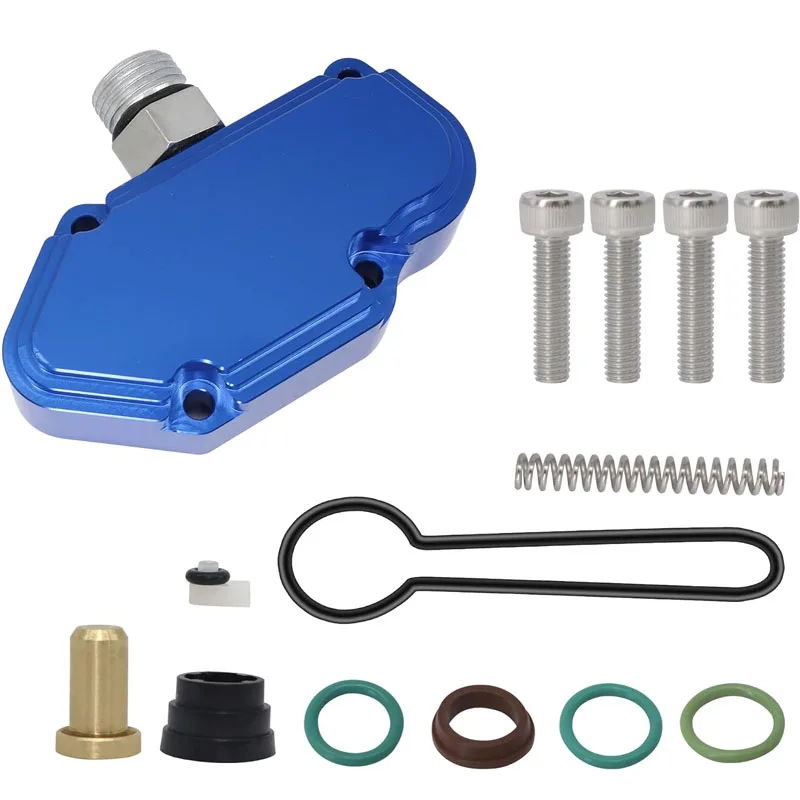 

Fuel Regulator Kit - 2003-2007 Ford Blue Spring Kit 6.0 Powerstroke – Fast Install – Replace OE # 3C3Z-9T517-AG