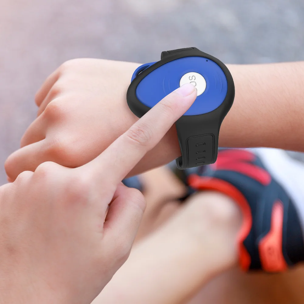 Waterproof GPS Tracking Device for Kids Elderly Lone Workers Easy to Install Real-Time Wearable 4G Network-Cheap Factory Price