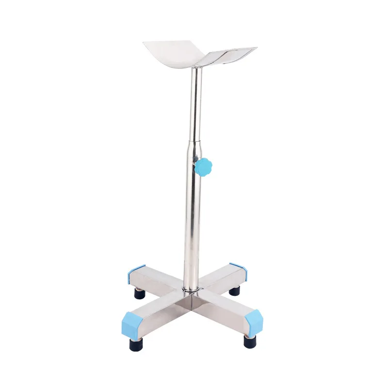 Stainless Steel Adjustable Surgical Dressing Foot Rest, Fracture Rehabilitation Foot Support
