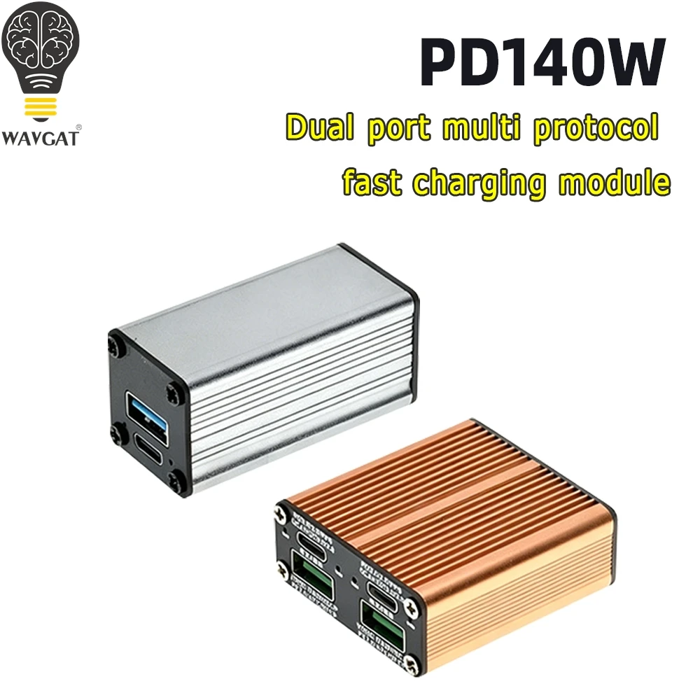 PD140W Motherboard Full Protocol Single-Channel Dual-Channel Fast Charging Desktop ChargerModule with PD QC AFC FCP VOOC Support