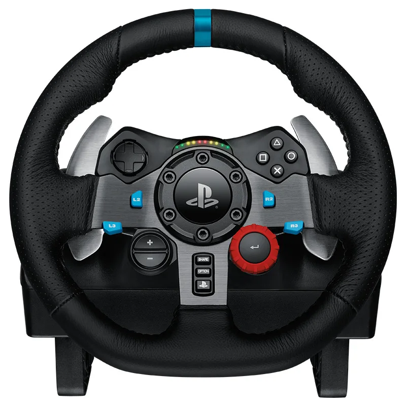 Logitech G29 DRIVING FORCE racing game steering wheel pedal G923