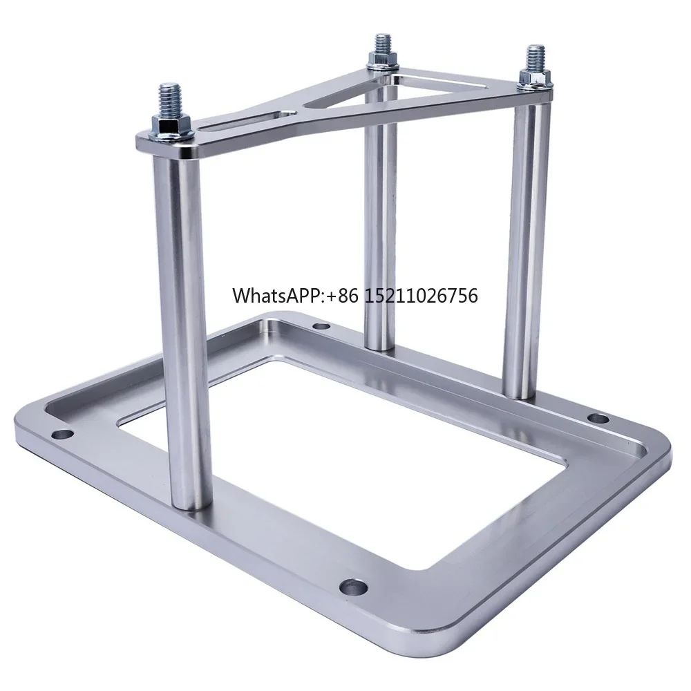 

Universal Aluminum Box Holder Trunk Billet Battery Tray Hold Down Relocation