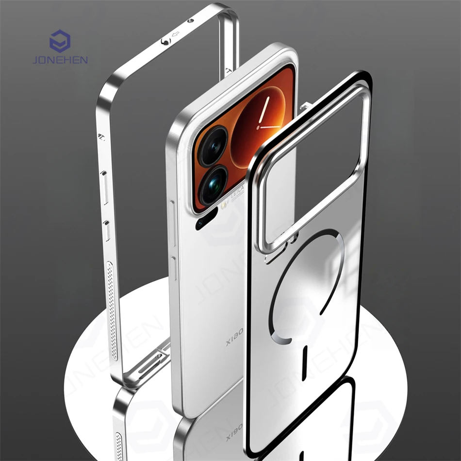For Xiaomi Mi 17 Pro Max Mi17 Frosted Magnetic Case Metal Fr