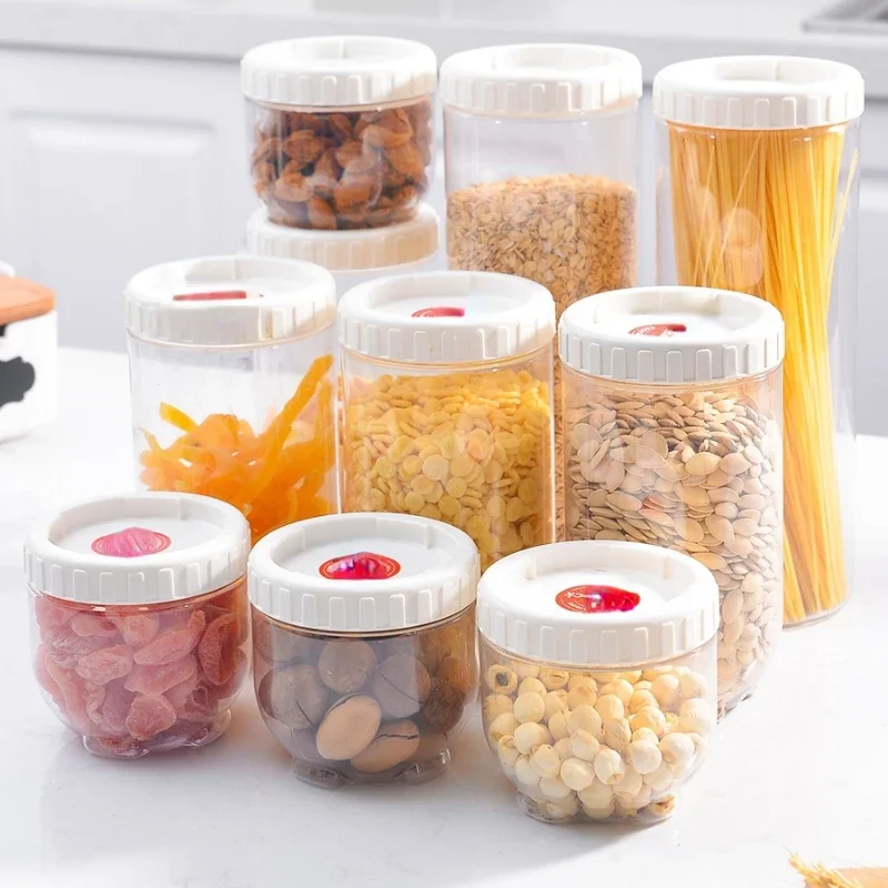 

#Sealed cans, storage jars, storage jars, cereals, storage boxes, plastic bottles
