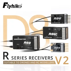 Radiomaster R81 R84 R86 R86C R88 4CH 6CH 8CH 16CH Receiver Receptor SBUS RSSI V2.0 Receiver for FRSKY D8 D16 TX16S SE RC Drones