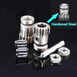 Dual Drive Gear Kit para Prusa i3, Clonado Btech Atualização Extrusora, Bowden Impressora 3D Peças