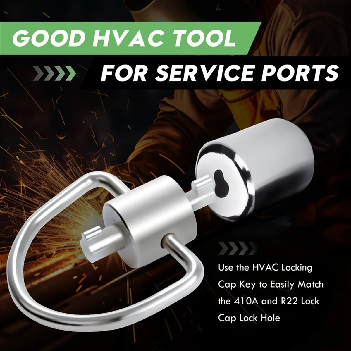 

New-Design 2-Pack HVAC Multi-Key Tool for HVAC 410A and R22 Refrigerant